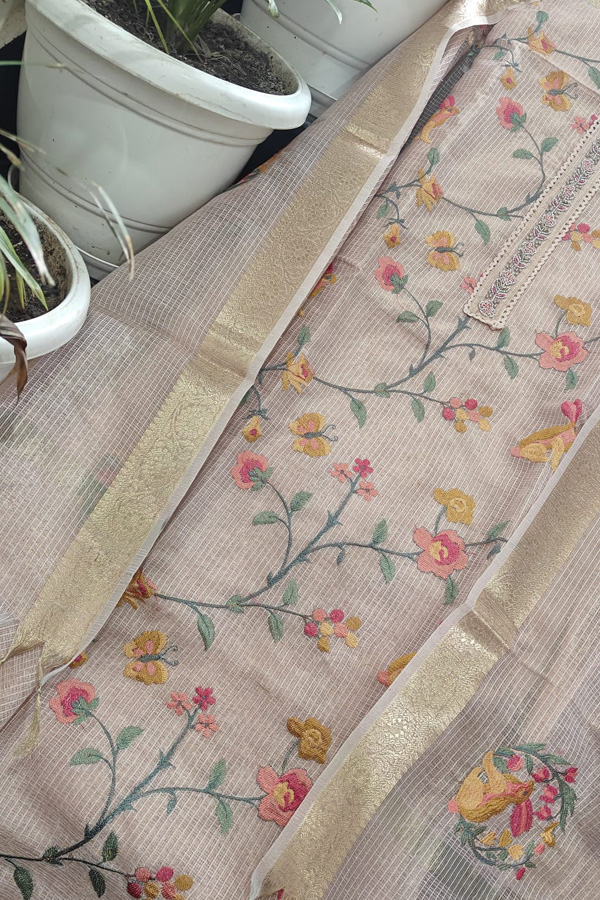 Kota Tissue Dress Material