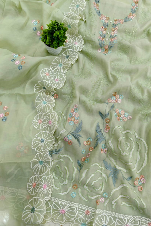 Mul embroidery suit